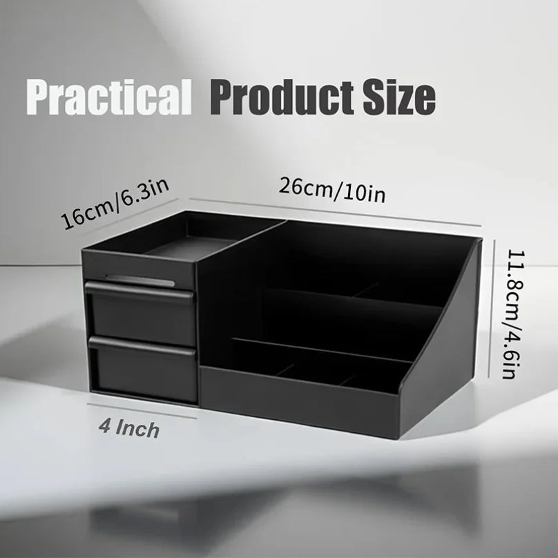 Cologne Organizer for Men, Cologne Holder for Dresser, Perfume Stand, Bathroom Countertop Organizer with Drawers