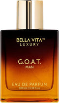 Bellavita Luxury G.O.A.T. Eau De Parfum | Citrus, Woody Scent Profile with Bergamot, Lavender, and Pepper Top Notes | 100 Ml | Perfume for Men | Best Gift for Valentine'S Day