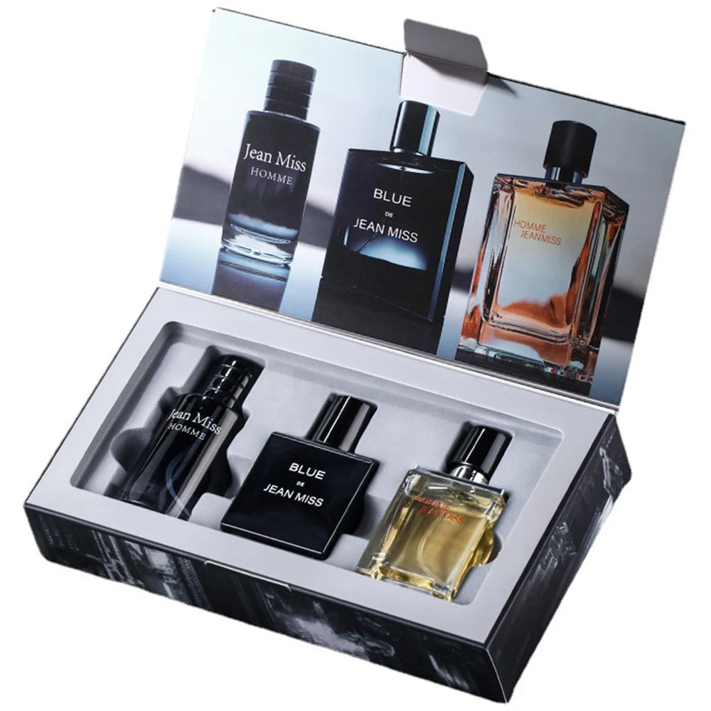High Quality Men Perfume Hombre 90Ml Gift Box 3Pcs Set Colognes Scent Fascination Man Perfumes Masculinos Lasting Parfum Heren