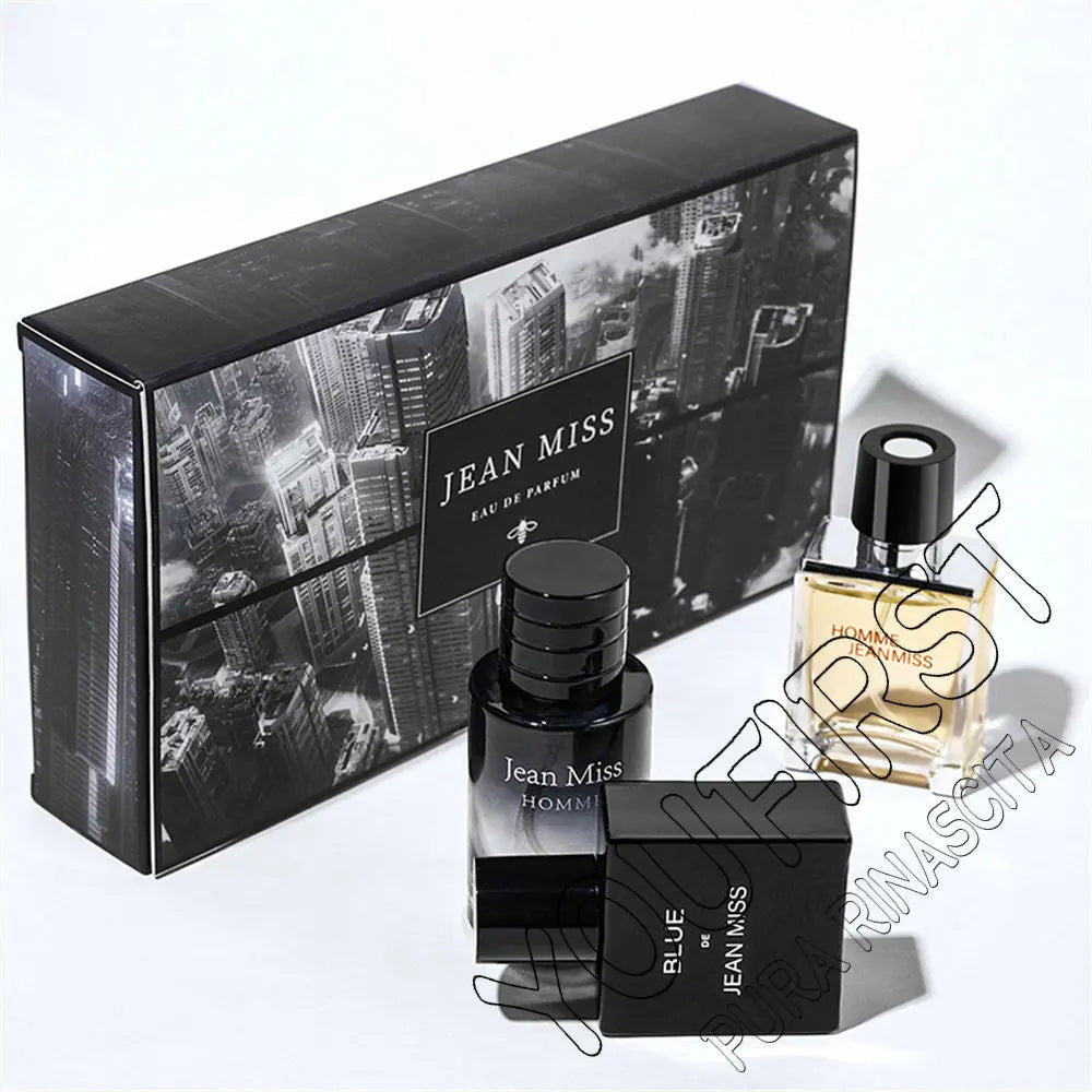 High Quality Men Perfume Hombre 90Ml Gift Box 3Pcs Set Colognes Scent Fascination Man Perfumes Masculinos Lasting Parfum Heren